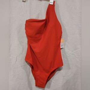 Kona Sol [M▪︎8-10]Women's One Piece in Bold Red